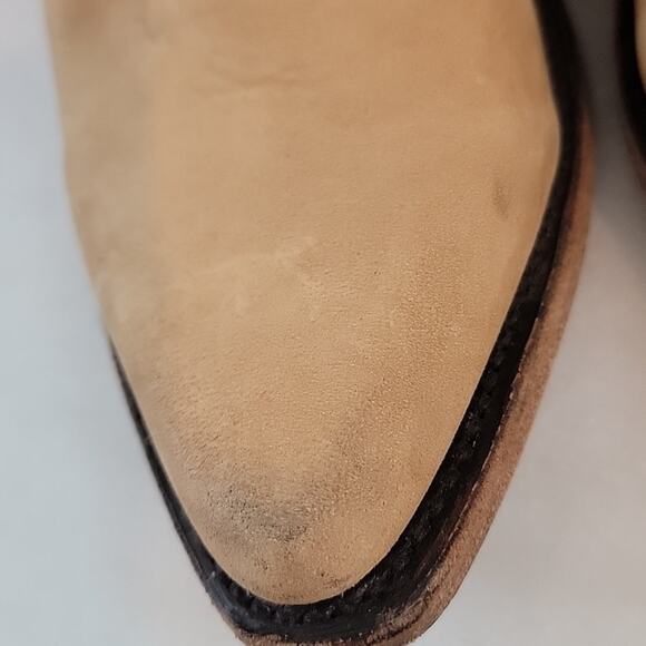 Liberty Black Fringe Cowboy Ankle Boots, 8 - Picture 11 of 13